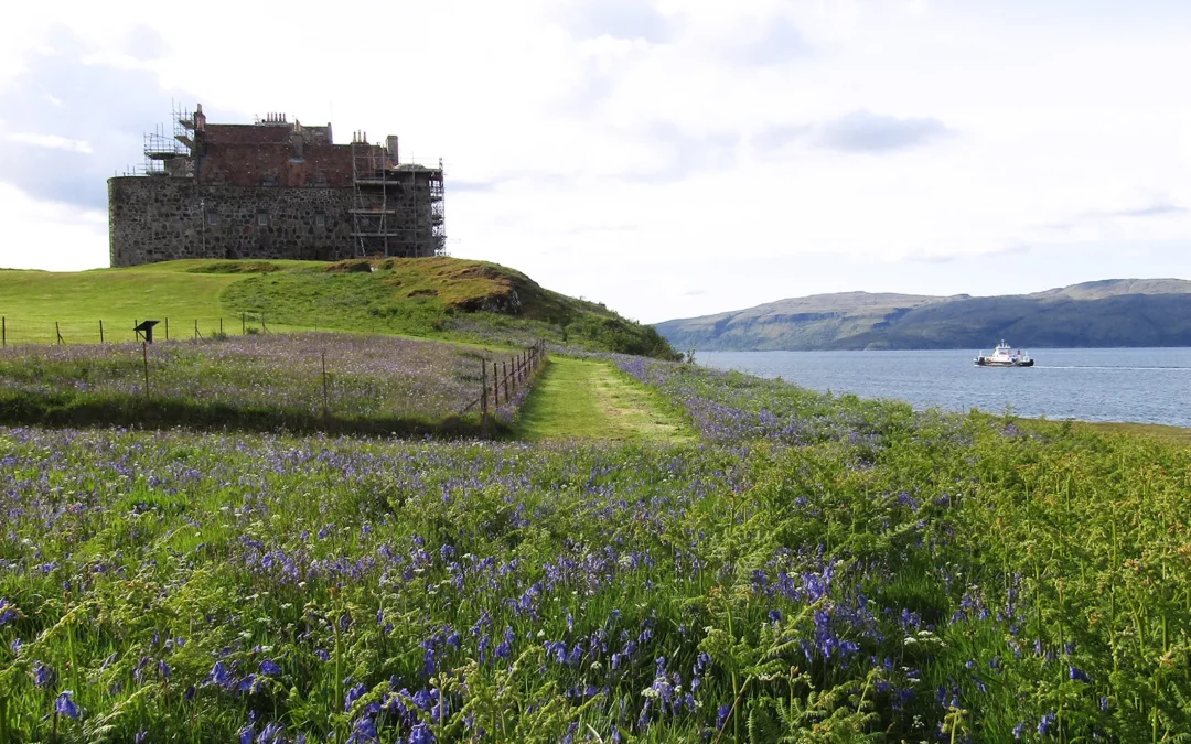 Federica visits Duart Castle on the Isle of Mull
